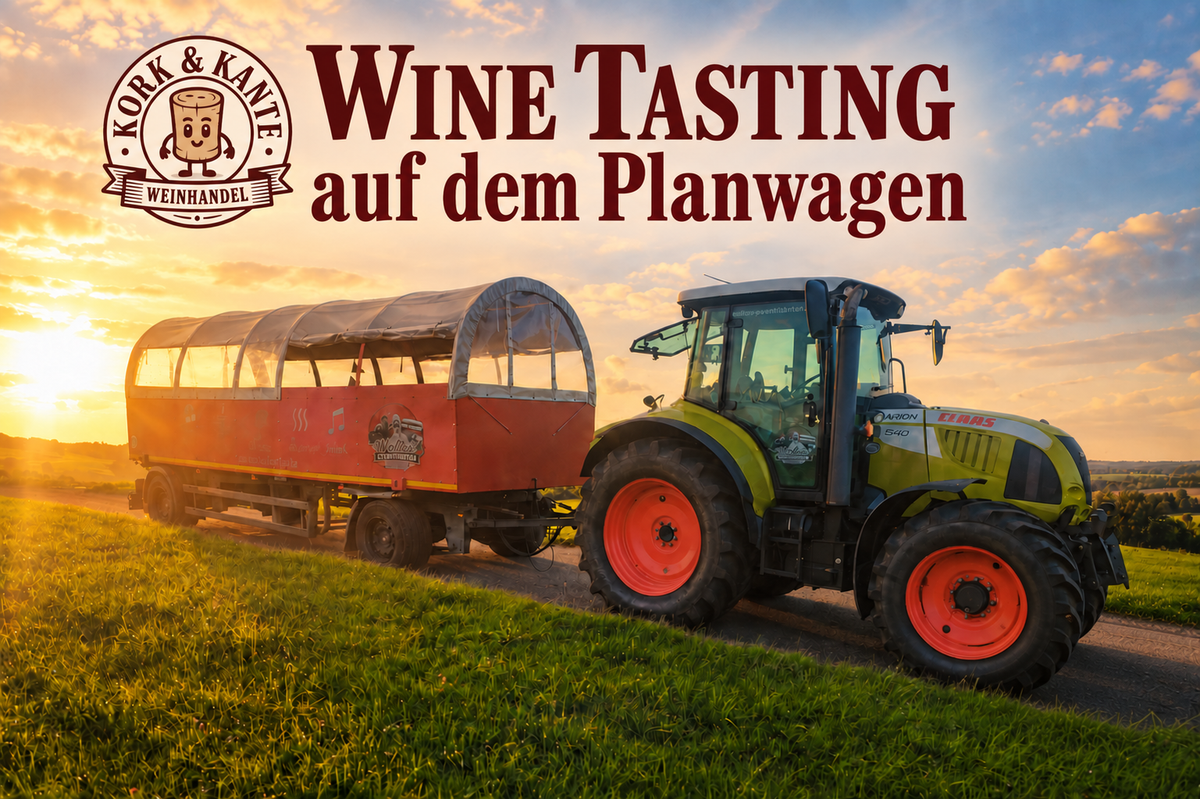 Wein-Tasting auf dem Planwagen am 04.12.2026