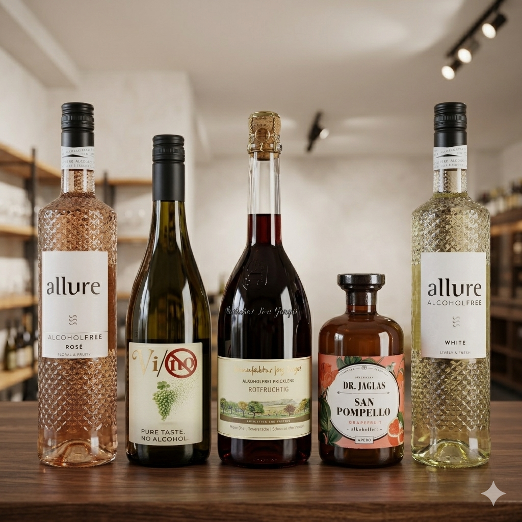 Probierpaket Alkoholfrei - ideal für Schwangere / in der Schwangerschaft - Korkundkante.de