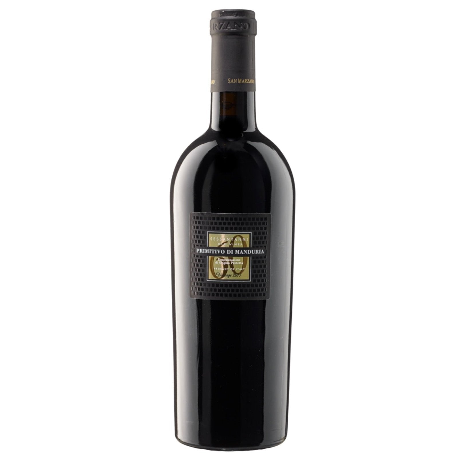 Primitivo di Manduria Sessantanni Weingut San Marzano Kork & Kante Rotwein