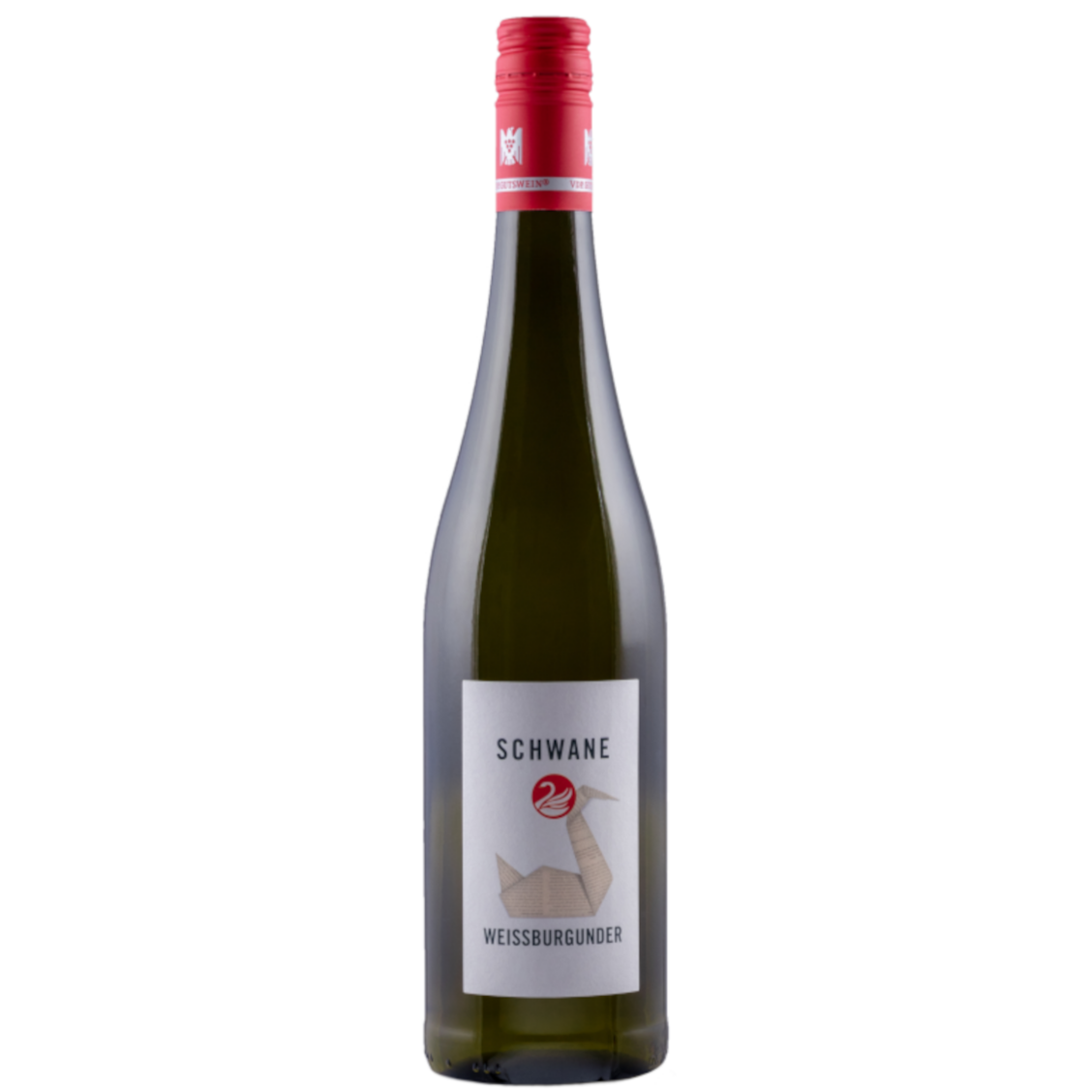 Weißburgunder Weingut Schwane Franken Weinflasche