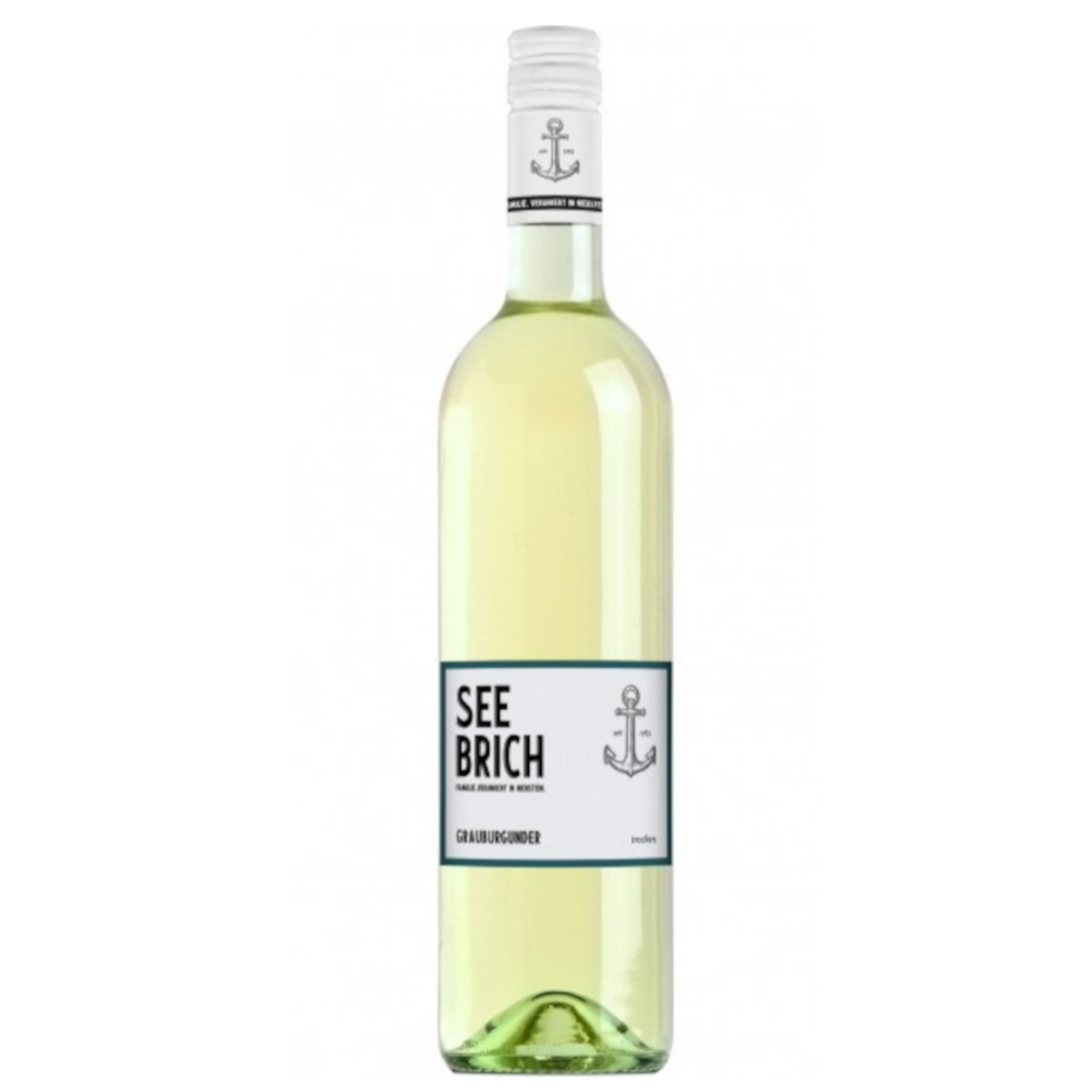 Grauburgunder 1 Liter Weingut Seebrich Rheinhessen Weinflasche