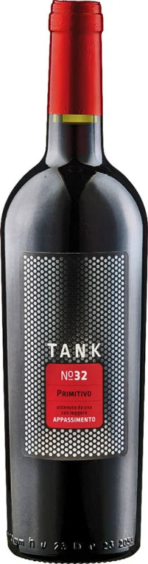 TANK 32 Primitivo Appassimento Apulien Kork & Kante Rotwein