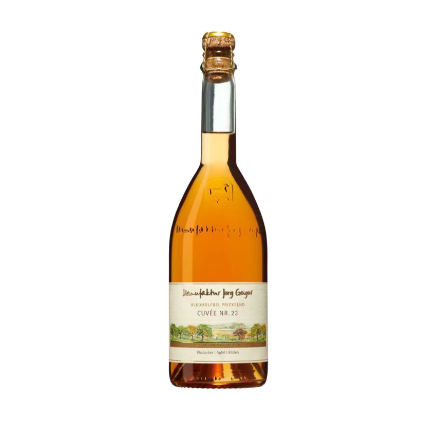 Cuveé 23 Rhabarber von Jörg Geiger 0,75l alkoholfrei