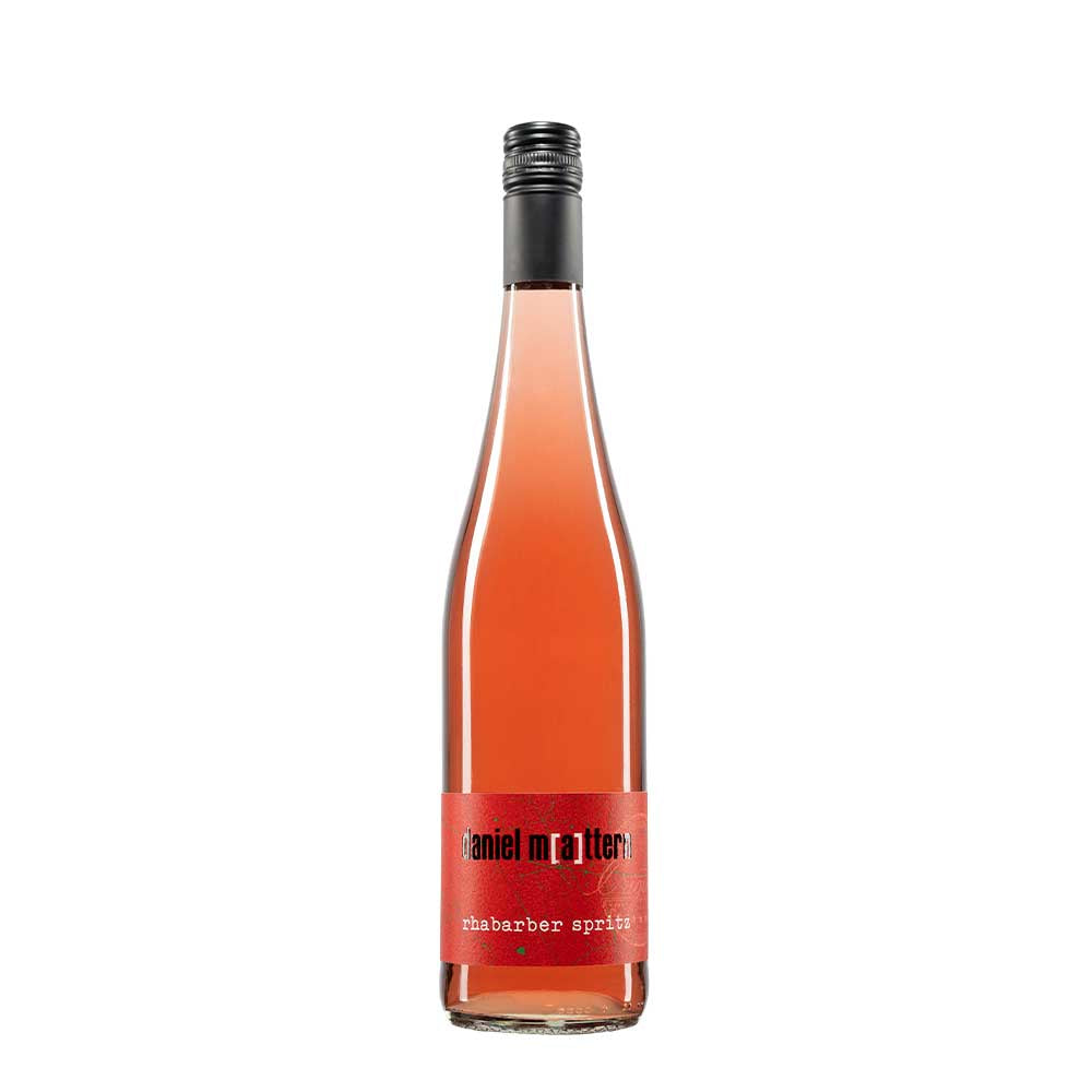 Rhabarber spritz vom Weingut Daniel Mattern